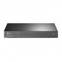 TP-Link JetStream 10-портовый гигабитный Smart коммутатор с 8 портами PoE+