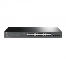 TP-Link JetStream гигабитный Smart коммутатор на 24 порта PoE+ и 4 SFP‑слота