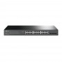 TP-Link Коммутатор JetStream Smart с 24 гигабитными портами PoE+ и 4 гигабитными портами SFP TP-Link Коммутатор JetStream Smart с 24 гигабитными портами PoE+ и 4 гигабитными портами SFP
