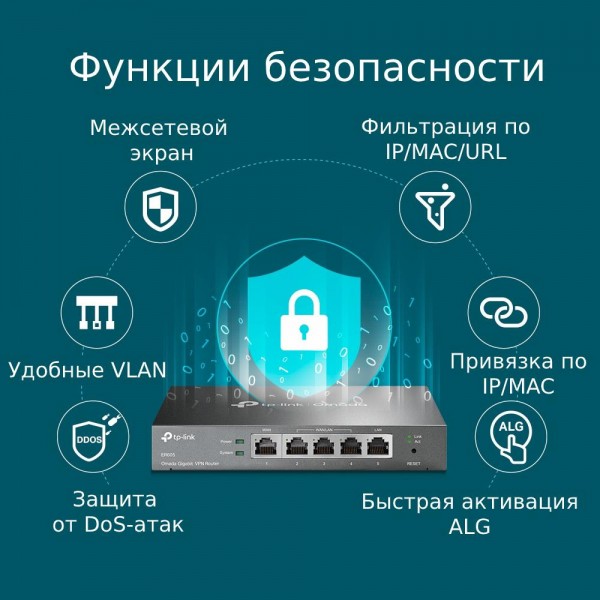 TP-Link Omada гигабитный Multi‑WAN VPN‑маршрутизатор