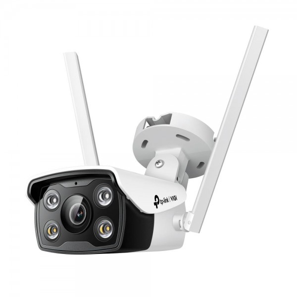 TP-Link Уличная цилиндрическая камера 4 Мп с Wi‑Fi и цветным ночным видением