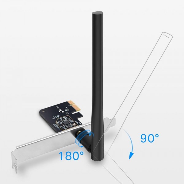 TP-Link Двухдиапазонный адаптер PCI Express с поддержкой Wi‑Fi AC600