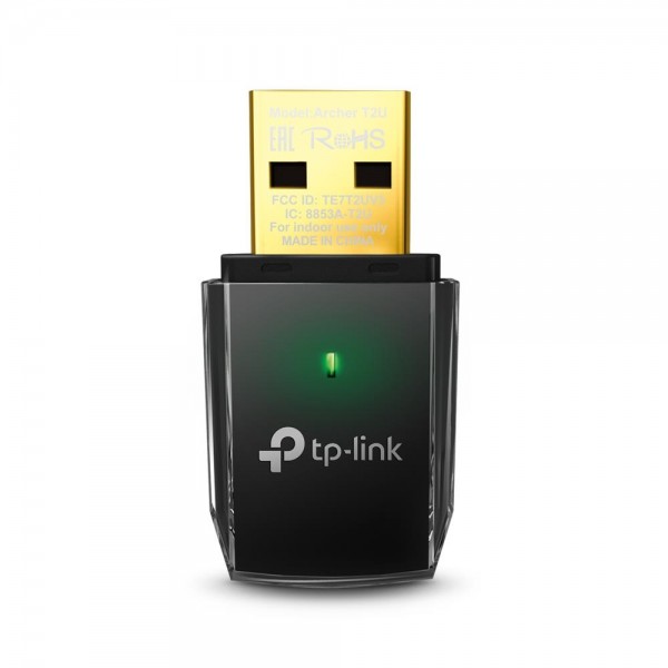 TP-Link Компактный двухдиапазонный USB‑адаптер с поддержкой Wi-Fi AC600 TP-Link Компактный двухдиапазонный USB‑адаптер с поддержкой Wi-Fi AC600