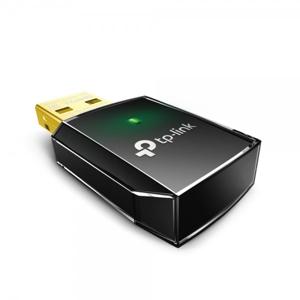 TP-Link Компактный двухдиапазонный USB‑адаптер с поддержкой Wi-Fi AC600 TP-Link Компактный двухдиапазонный USB‑адаптер с поддержкой Wi-Fi AC600