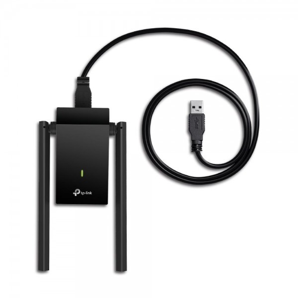 TP-Link Двухдиапазонный USB‑адаптер высокого усиления с поддержкой Wi-Fi AC1300 и двумя антеннами