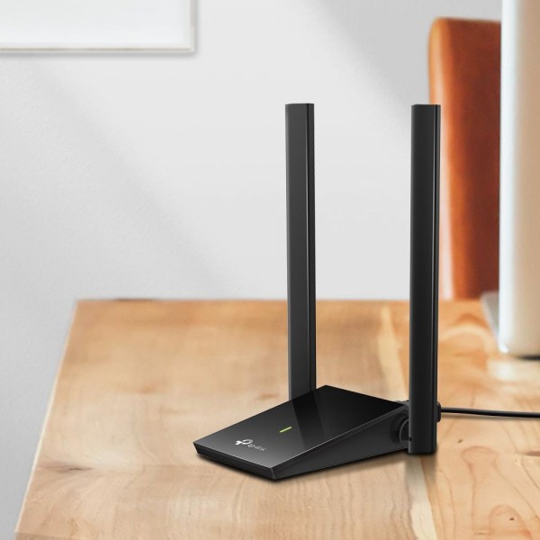 TP-Link Двухдиапазонный USB‑адаптер высокого усиления с поддержкой Wi-Fi AC1300 и двумя антеннами