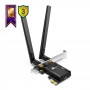 TP-Link Двухдиапазонный адаптер PCI Express с поддержкой Wi-Fi AX3000 и Bluetooth 5.2 TP-Link Двухдиапазонный адаптер PCI Express с поддержкой Wi-Fi AX3000 и Bluetooth 5.2