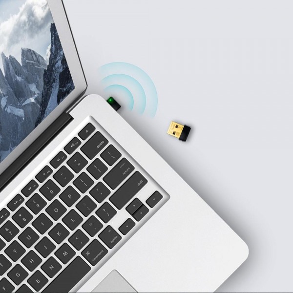 TP-Link Сверхкомпактный USB‑адаптер с поддержкой Wi-Fi N150 TP-Link Сверхкомпактный USB‑адаптер с поддержкой Wi-Fi N150
