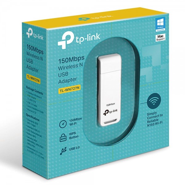TP-Link USB-адаптер с поддержкой Wi-Fi N150