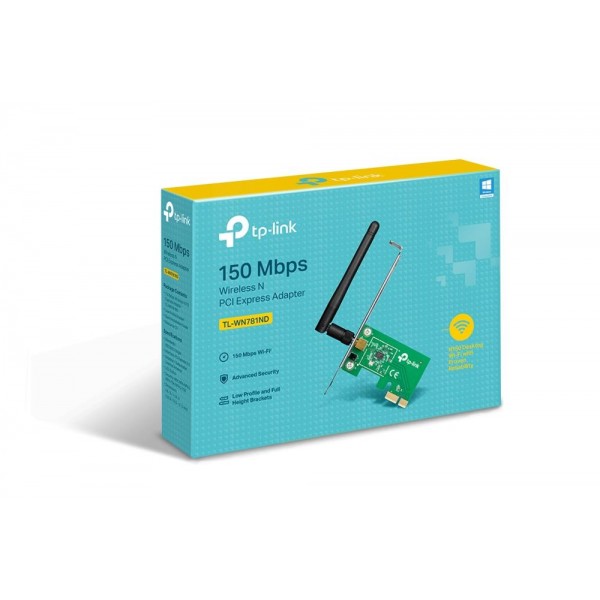 TP-Link Адаптер PCI Express с поддержкой Wi-Fi N150