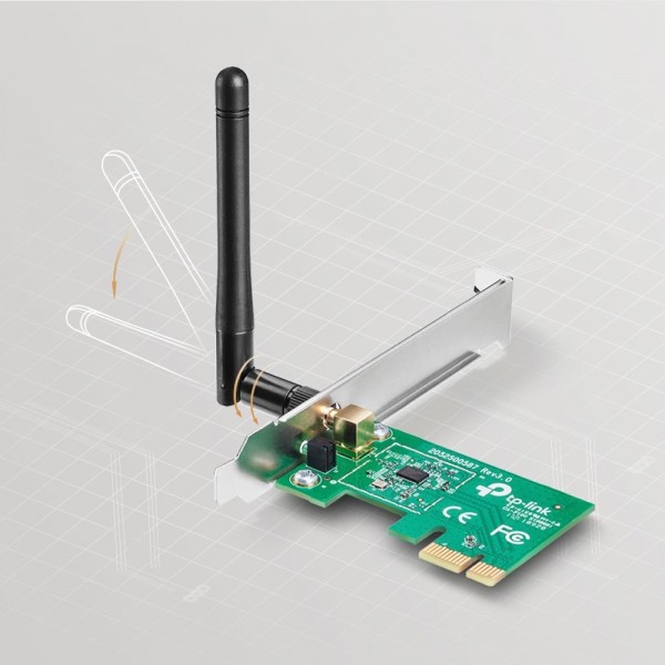 TP-Link Адаптер PCI Express с поддержкой Wi-Fi N150