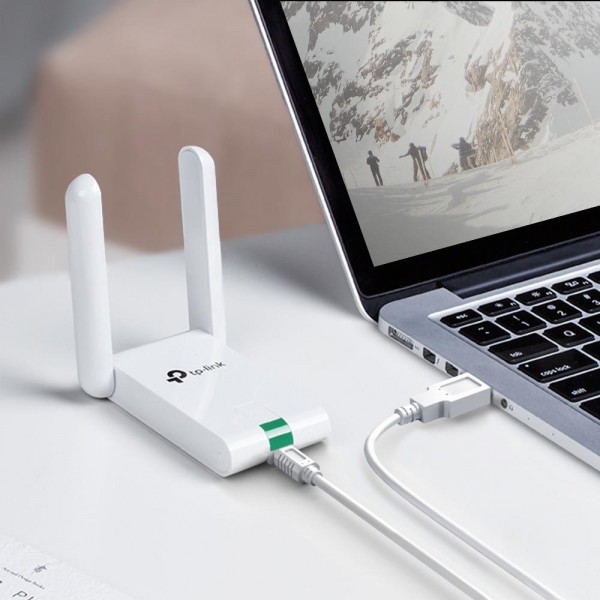 TP-Link USB-адаптер высокого усиления с поддержкой Wi-Fi N300