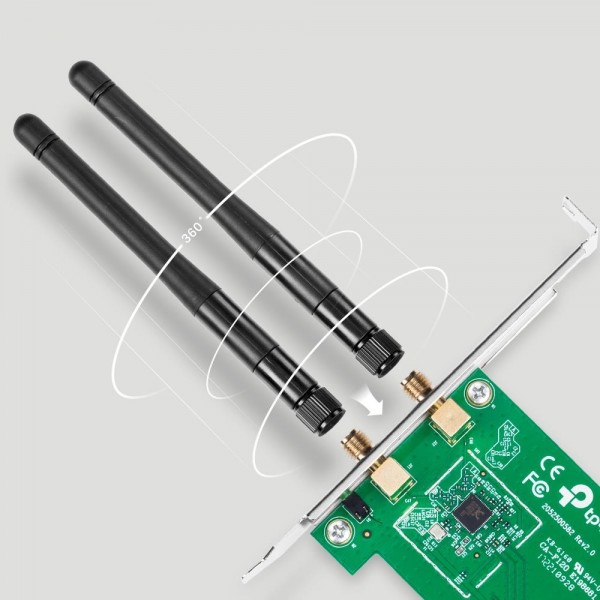 TP-Link Адаптер PCI Express с поддержкой Wi-Fi N300