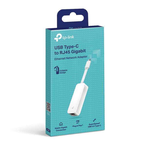 TP-Link Сетевой адаптер USB Type‑C/RJ45 Gigabit Ethernet TP-Link Сетевой адаптер USB Type‑C/RJ45 Gigabit Ethernet