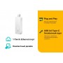 TP-Link Сетевой адаптер USB Type‑C/RJ45 Gigabit Ethernet TP-Link Сетевой адаптер USB Type‑C/RJ45 Gigabit Ethernet