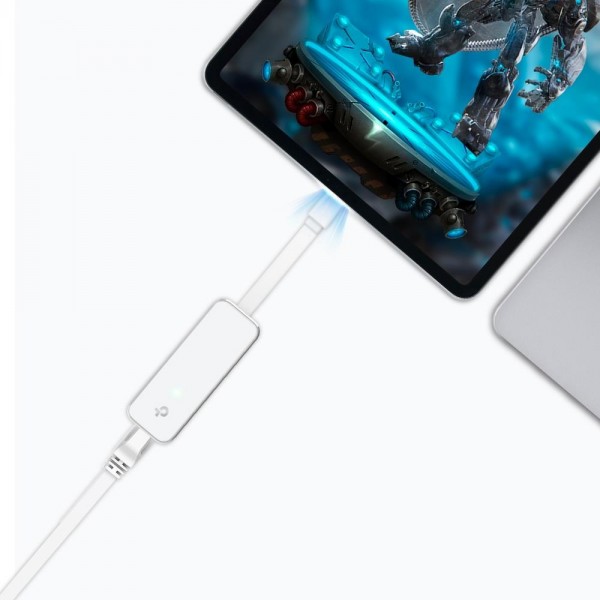 TP-Link Сетевой адаптер USB Type‑C/RJ45 Gigabit Ethernet TP-Link Сетевой адаптер USB Type‑C/RJ45 Gigabit Ethernet