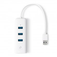 TP-Link 3-портовый концентратор и гигабитный адаптер USB 3.0