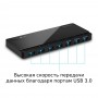 TP-Link 7-портовый концентратор USB 3.0 TP-Link 7-портовый концентратор USB 3.0