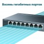 TP-Link 8-портовый 10/100/1000 Мбит/с настольный коммутатор TP-Link 8-портовый 10/100/1000 Мбит/с настольный коммутатор
