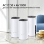 TP-Link Гибридная Mesh-система AC1200 + AV1000 TP-Link Гибридная Mesh-система AC1200 + AV1000