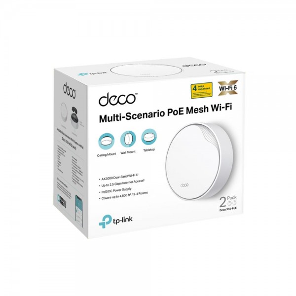 TP-Link Mesh-система AX3000 с поддержкой PoE