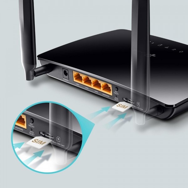 TP-Link AC750 Двухдиапазонный 4G LTE Wi‑Fi роутер
