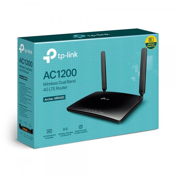 TP-Link AC1200 Двухдиапазонный 4G LTE Wi-Fi роутер
