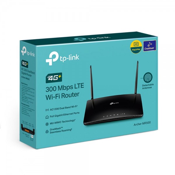 TP-Link Двухдиапазонный гигабитный Wi‑Fi роутер AC1200 с поддержкой 4G+ категории 6