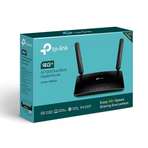 TP-Link AC1200 Двухдиапазонный гигабитный 4G+ Cat6 Wi‑Fi роутер