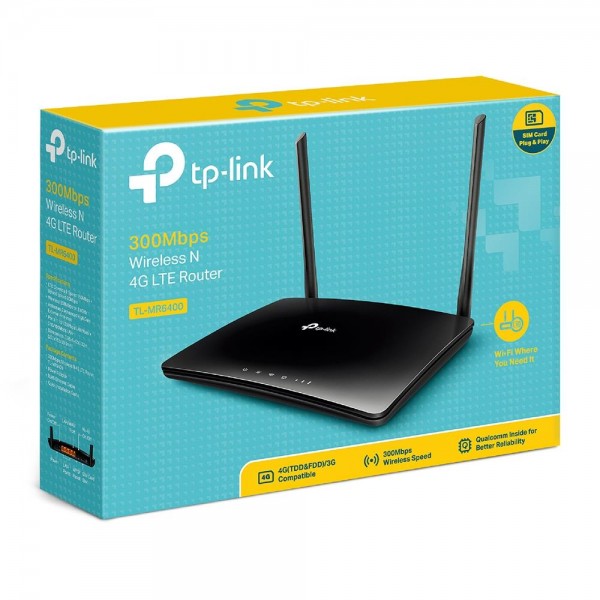TP-Link N300 4G LTE Wi-Fi роутер