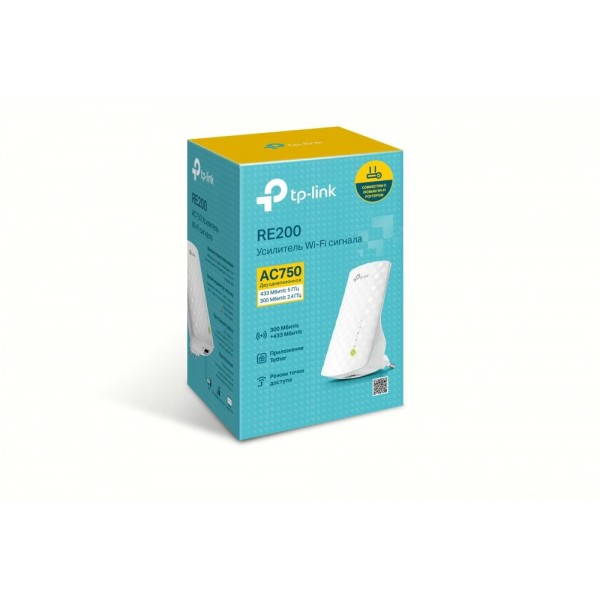 TP-Link Усилитель Wi-Fi сигнала AC750 с поддержкой Mesh