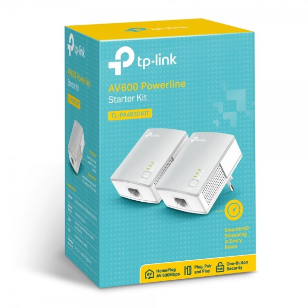 TP-Link AV600 Комплект адаптеров Powerline TP-Link AV600 Комплект адаптеров Powerline