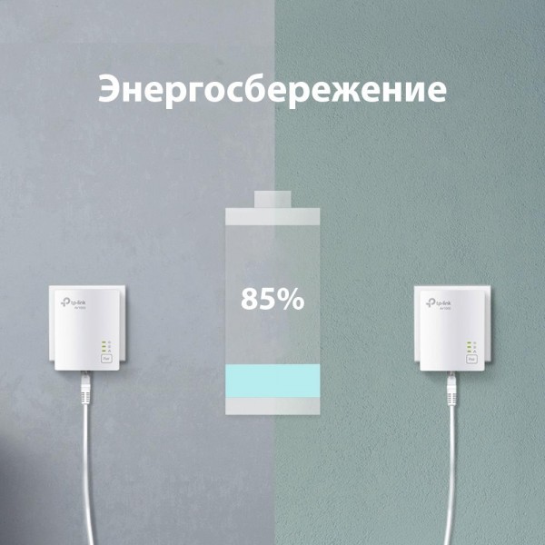TP-Link Комплект гигабитных адаптеров Powerline AV1000