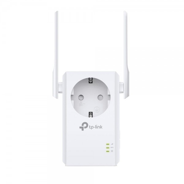 TP-Link N300 Усилитель Wi-Fi сигнала со встроенной розеткой TP-Link N300 Усилитель Wi-Fi сигнала со встроенной розеткой