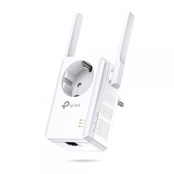 TP-Link N300 Усилитель Wi-Fi сигнала со встроенной розеткой TP-Link N300 Усилитель Wi-Fi сигнала со встроенной розеткой