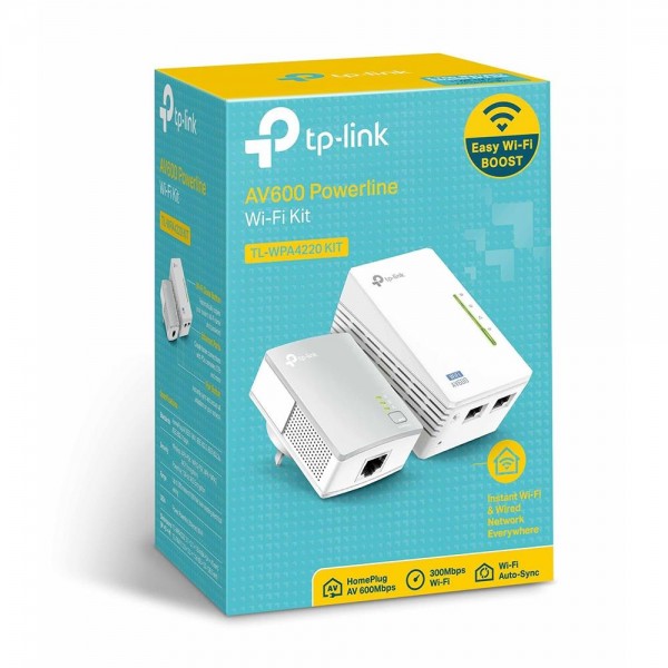 TP-Link AV600 Комплект N300 Wi-Fi Powerline адаптеров