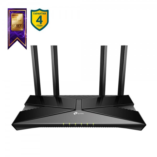 TP-Link Двухдиапазонный гигабитный Wi‑Fi роутер AX1800 с поддержкой Mesh TP-Link Двухдиапазонный гигабитный Wi‑Fi роутер AX1800 с поддержкой Mesh