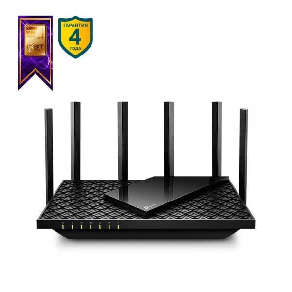 TP-Link Двухдиапазонный гигабитный Wi‑Fi роутер AX5400 с поддержкой Mesh