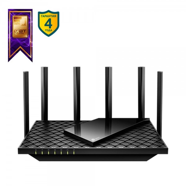 TP-Link Двухдиапазонный гигабитный Wi‑Fi роутер AX5400 с поддержкой Mesh TP-Link Двухдиапазонный гигабитный Wi‑Fi роутер AX5400 с поддержкой Mesh