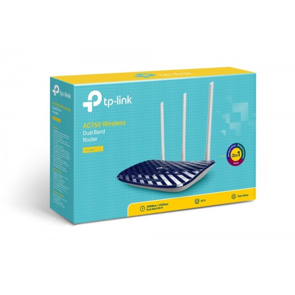 TP-Link Двухдиапазонный Wi-Fi роутер AC750