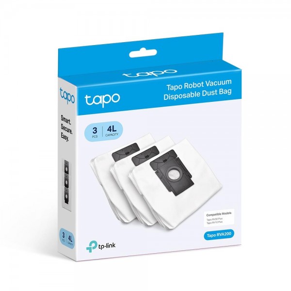TP-Link Одноразовый пылесборник для роботов‑пылесосов Tapo