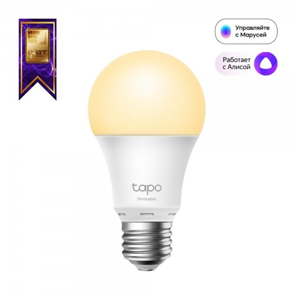 TP-Link Умная диммируемая Wi-Fi лампа TP-Link Умная диммируемая Wi-Fi лампа